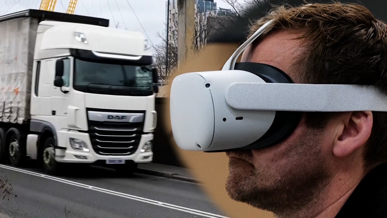 Британцы учатся водить фуры в гарнитурах виртуальной реальности