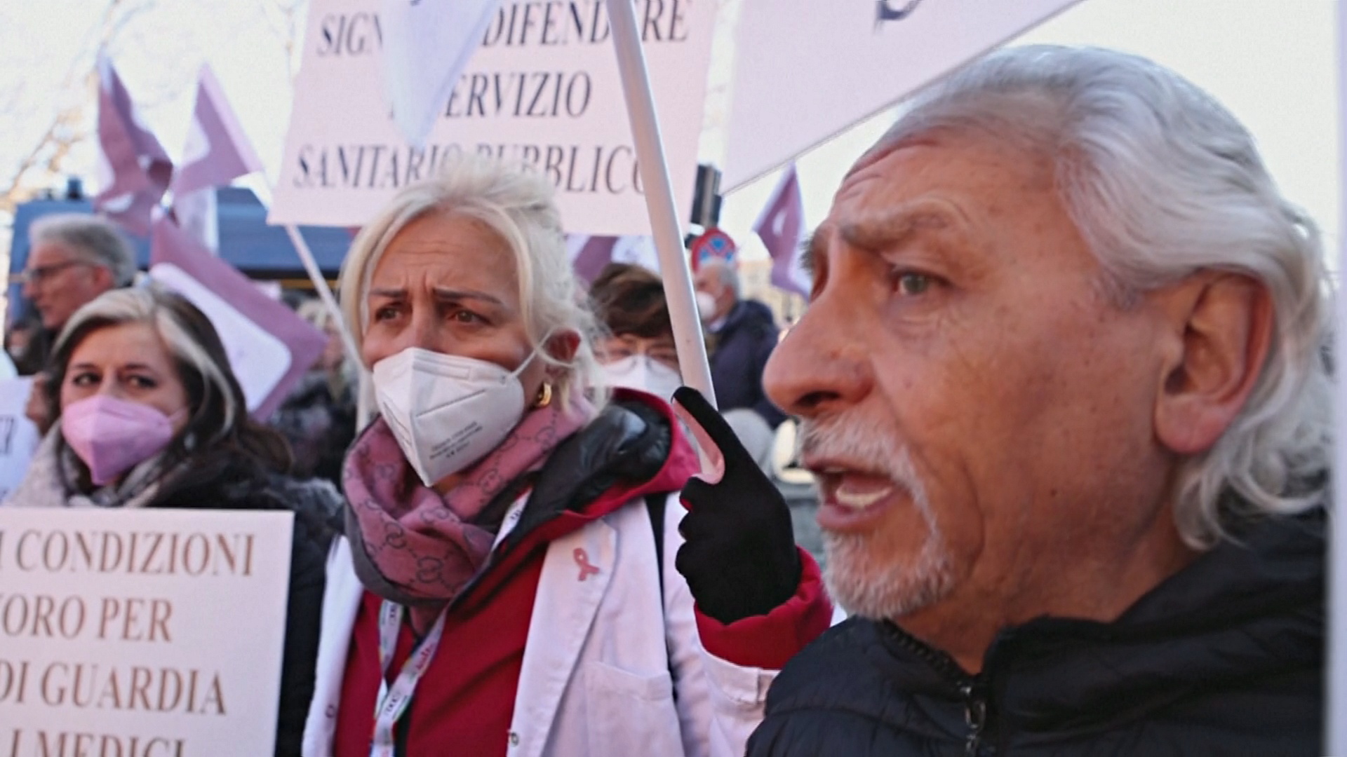 Протест семейных врачей проходит в Италии