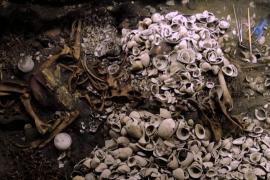 В Мехико нашли 500-летний алтарь ацтеков, усыпанный морскими звёздами
