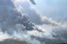 Крупнейший пожар в истории США подбирается к Лас-Вегасу