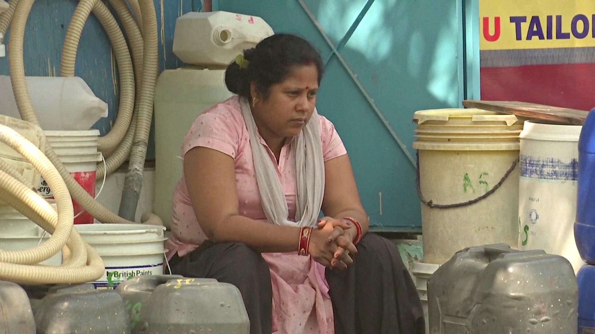 Волна жары вызвала в Индии нехватку воды