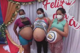 У кого самый большой живот: конкурс для будущих мам устроили в Никарагуа