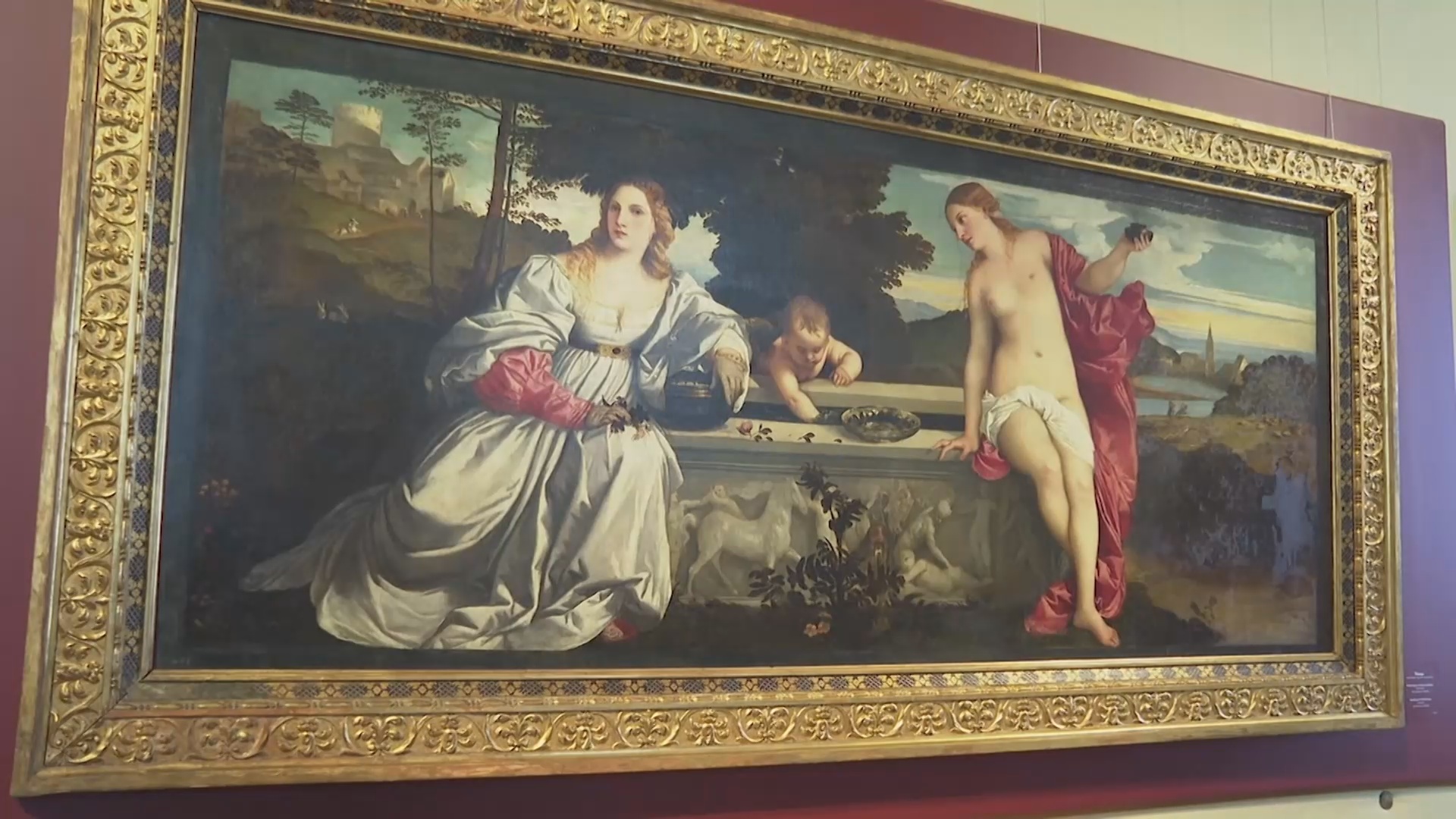 Знаменитые полотна Тициана представили на выставке в Риме