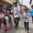 Разряженные ослы прошлись по улицам колумбийского городка
