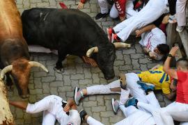 Забеги от быков в Испании: каждый день есть пострадавшие