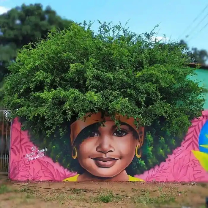 Как живые деревья помогают в создании женских портретов