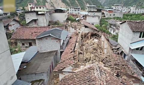 Землетрясение в Китае: почти 80 погибших