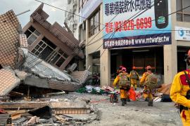 Тайвань восстанавливается после землетрясения