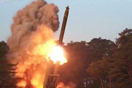 Пхеньян запустил ракету перед визитом вице-президента США в Южную Корею