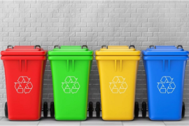 Уличные урны и их разновидности