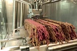 Израильская компания планирует печатать по несколько тонн растительного мяса в день