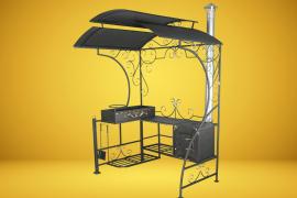 Мангал с печью под казан: изготовить или приобрести