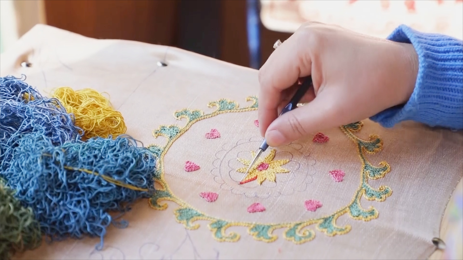 Традиционная центральноазиатская вышивка претендует на признание ЮНЕСКО