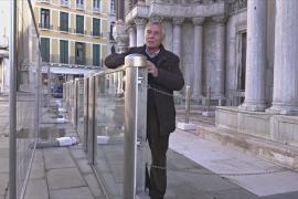 Новые стеклянные барьеры защищают базилику Святого Марка в Венеции