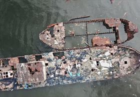 Кладбище кораблей в заливе Гуанабара грозит вылиться в экологическую катастрофу