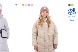 Современные пальто на зиму для девочек