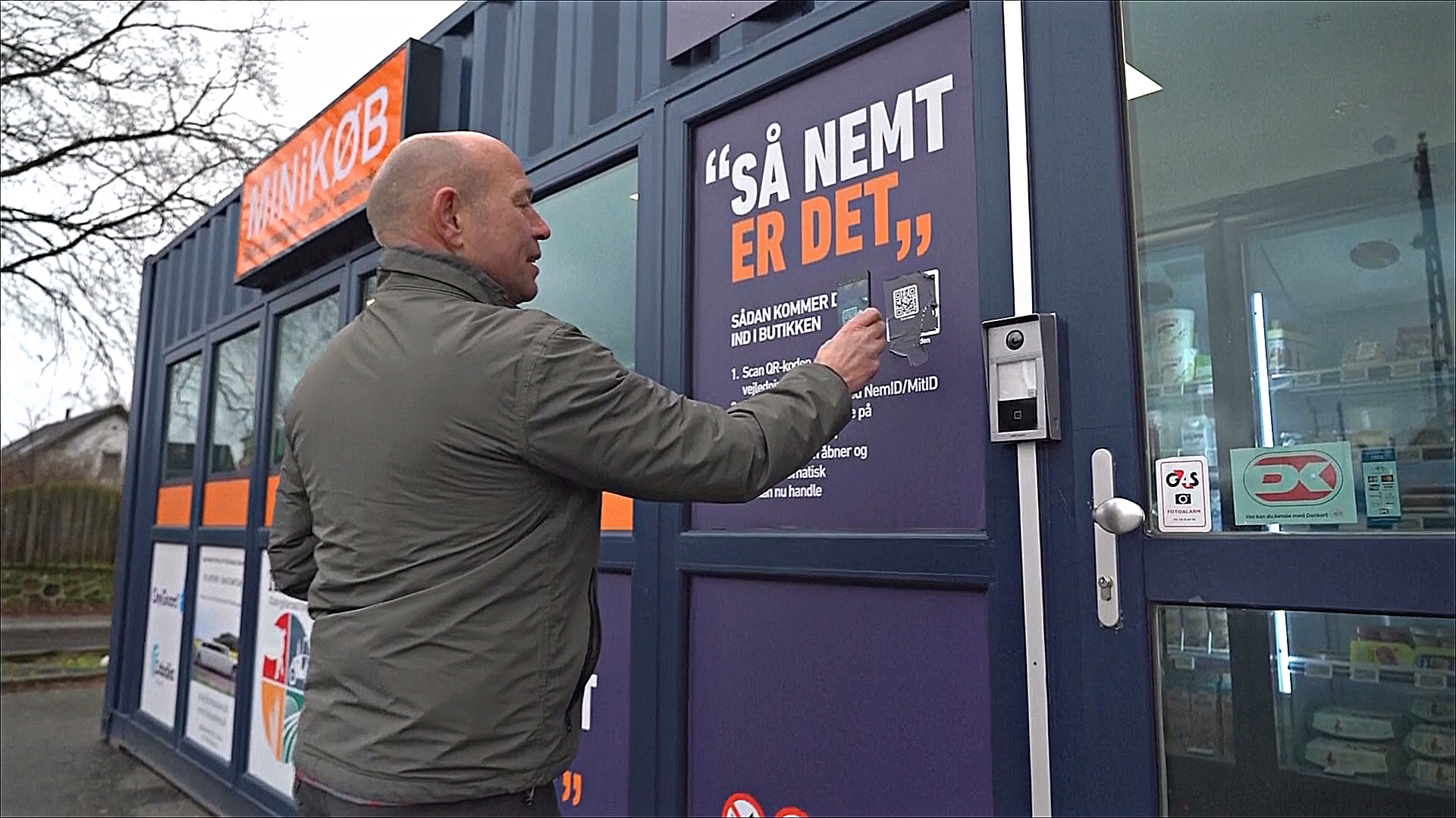 Магазин в морском контейнере без продавцов: новый тренд в Дании