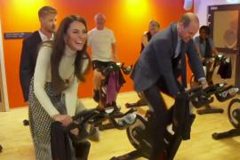Принцесса Кэтрин победила мужа в соревнованиях на велотренажёре