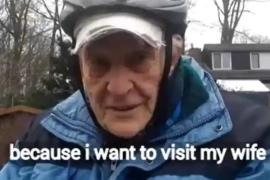 Куда 90-летний голландец уже 7 лет ездит на велосипеде