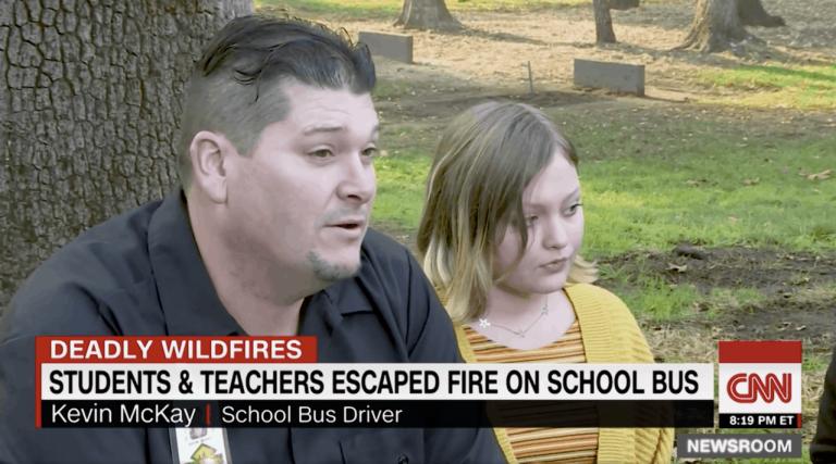 Как водитель спас более 20 детей во время пожара