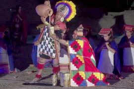 В Перу 100 артистов воспроизвели древний ритуал индейцев