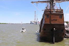 На одном из старейших действующих парусных судов в мире снова покатались посетители