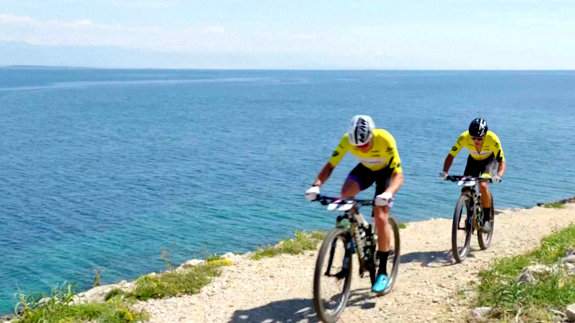 2000 спортсменов проехали на горных велосипедах по островам Хорватии