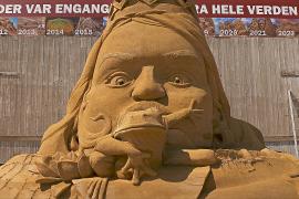 Сказкам разных народов посвятили фестиваль песчаных скульптур в Дании