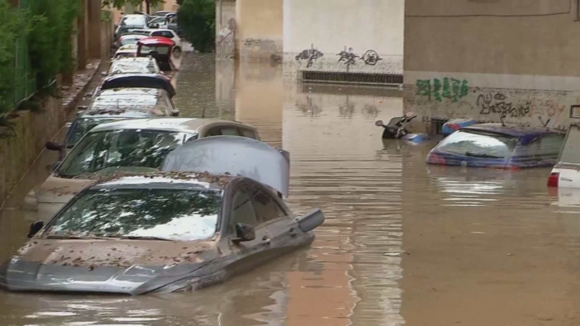 Проливные дожди вызвали наводнения на юго-востоке Испании