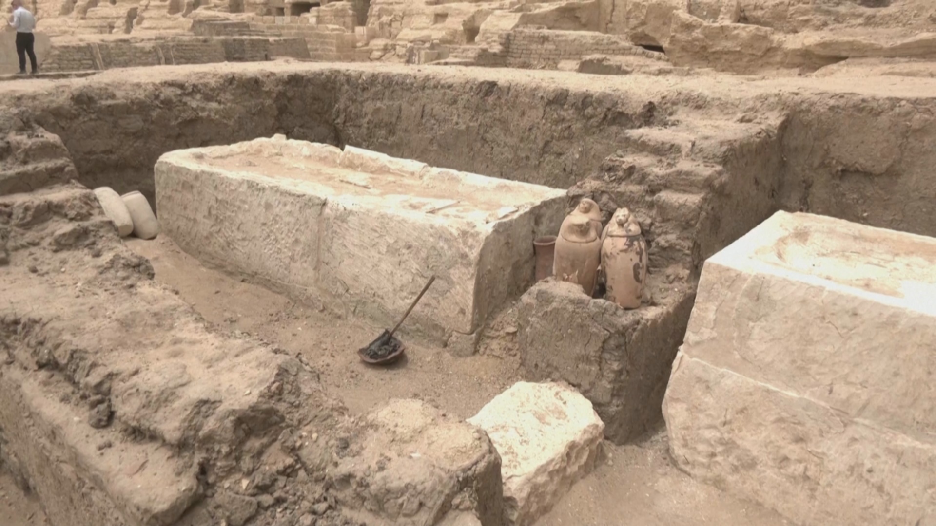 Мастерские, где делали мумии, нашли в египетской Саккаре