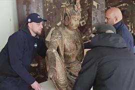 Китайскую статую Бодхисаттвы XII века нашли в доме в пригороде Парижа