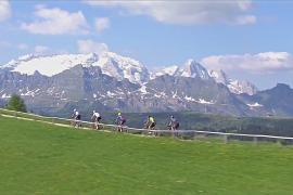 Марафон на горных велосипедах прошёл в итальянских Альпах