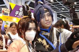 Поклонники аниме и манги собрались на тематической выставке в Гонконге
