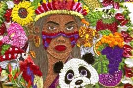Цветочное искусство: красочный парад «Сильетерос» прошёл в Колумбии