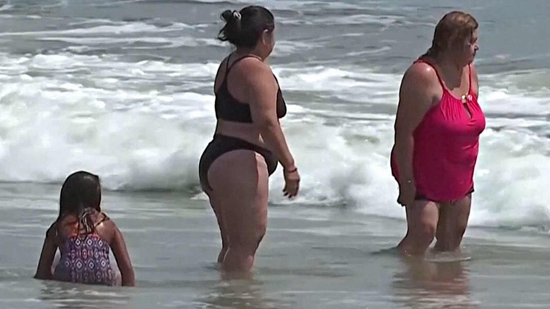 Жители Нью-Йорка с опаской ходят на пляжи после нападения акулы на женщину