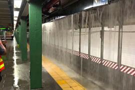 Самую загруженную станцию метро в Нью-Йорке затопило из-за аварии на водопроводе