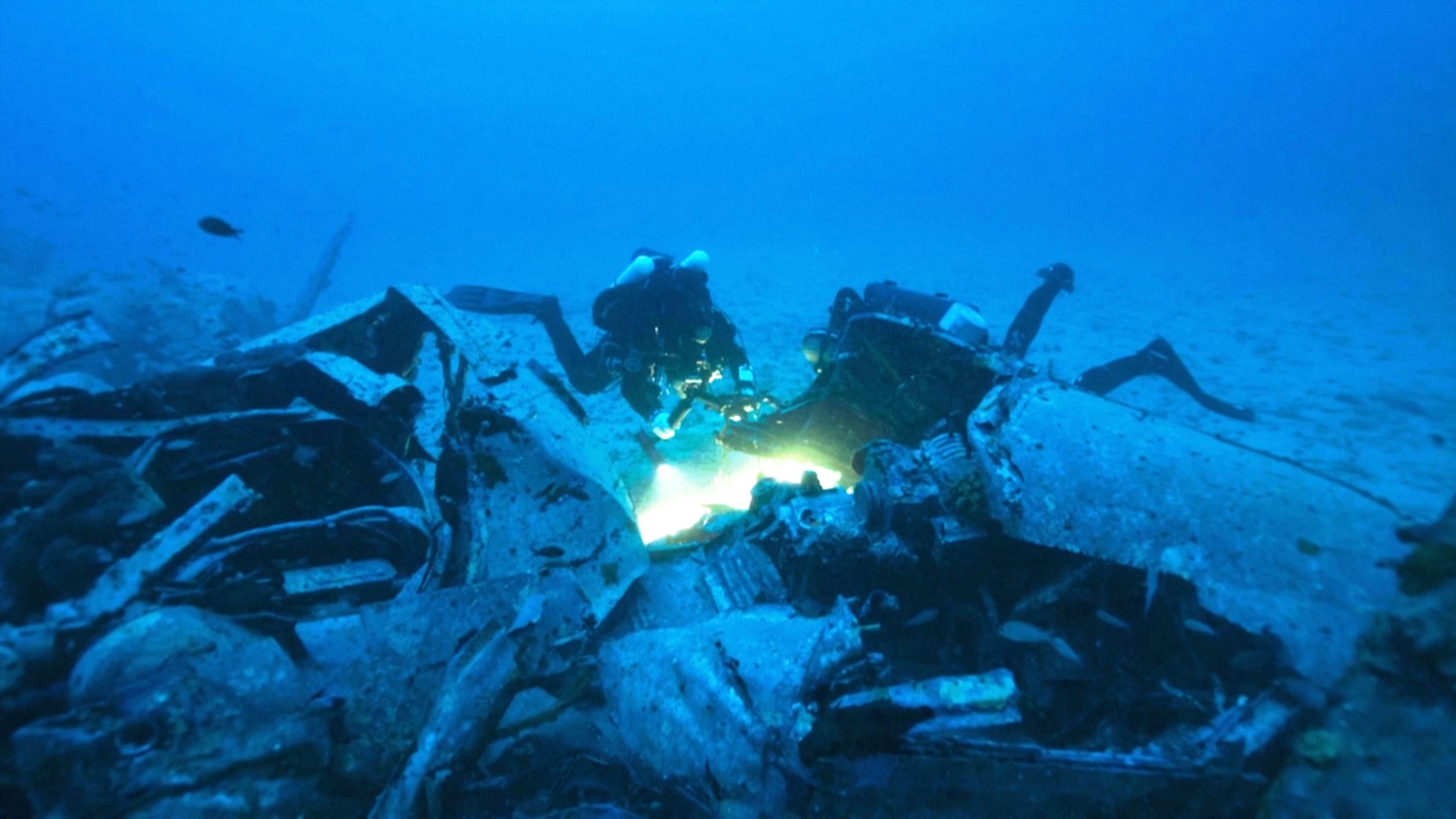 Останки американского лётчика, погибшего 80 лет назад, извлекли со дна моря у берегов Мальты