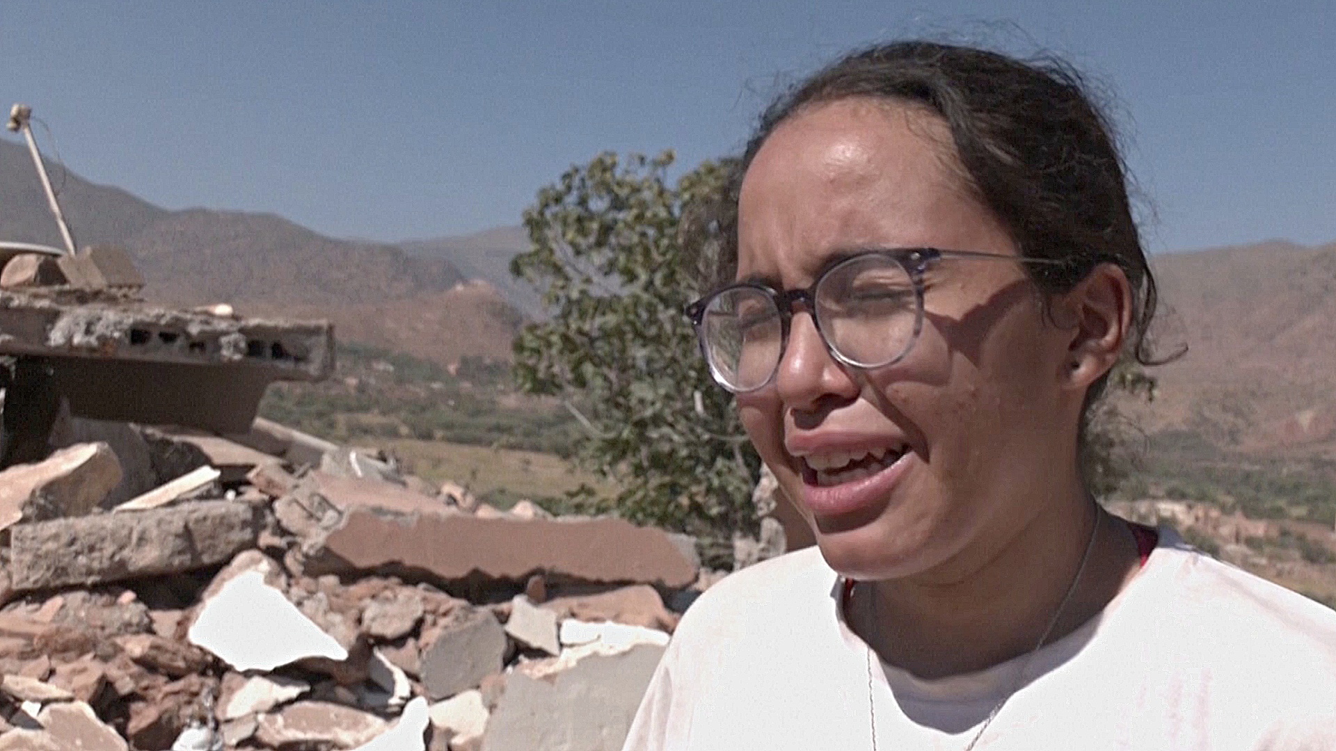Десять родственников потеряла марокканка из-за землетрясения