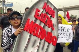 Протест против волны преступности прошёл в столице Перу