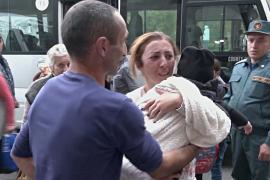 Этнические армяне массово бегут из Нагорного Карабаха