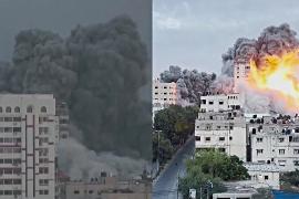 Израиль продолжает наносить ракетные удары по сектору Газа и зачищать свои территории