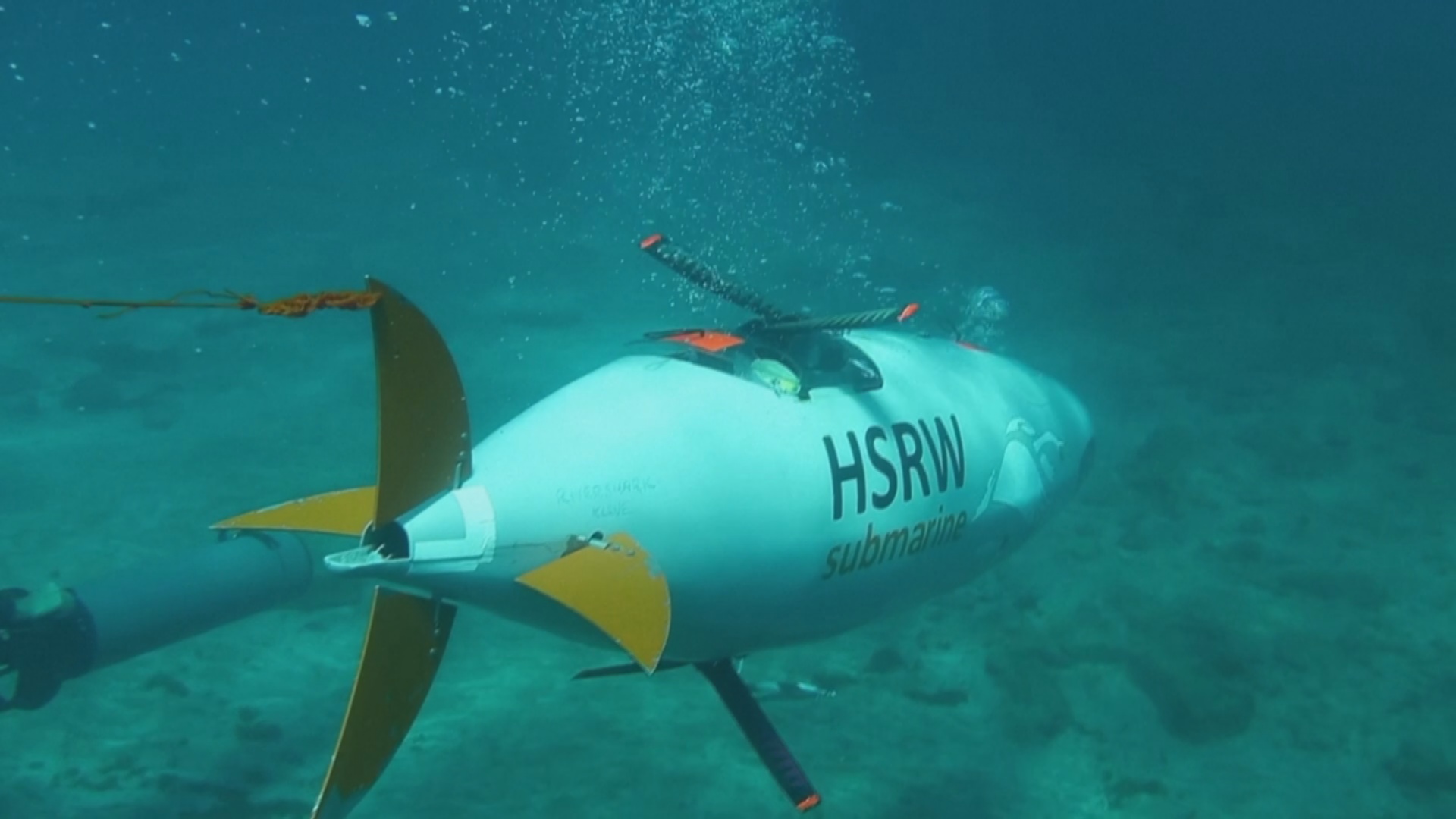 Подводная лодка с педальным приводом поучаствует в гонке