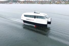 Электрический паром с инновационными подводными крыльями пустят в Стокгольме