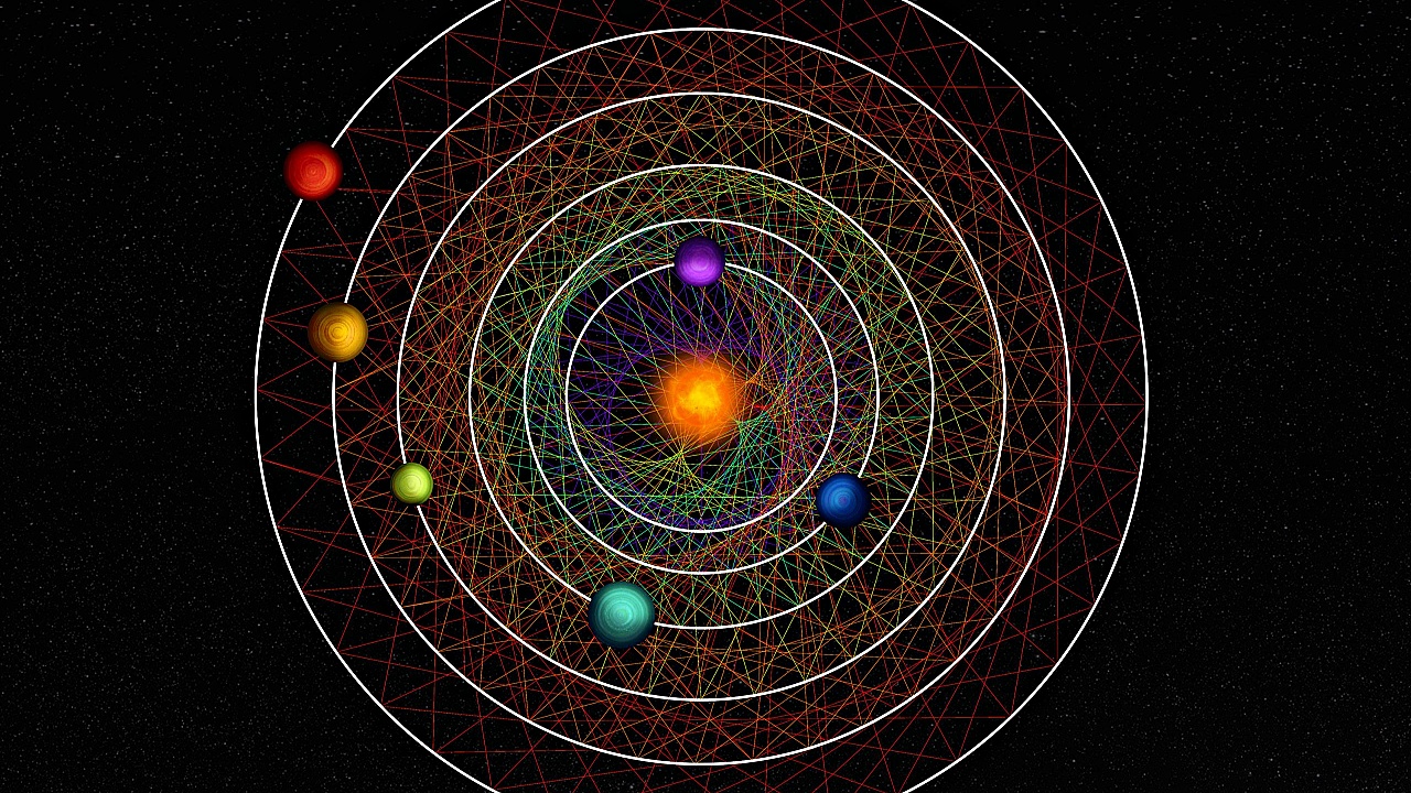 Открыта звёздная система с шестью поразительно синхронизированными планетами