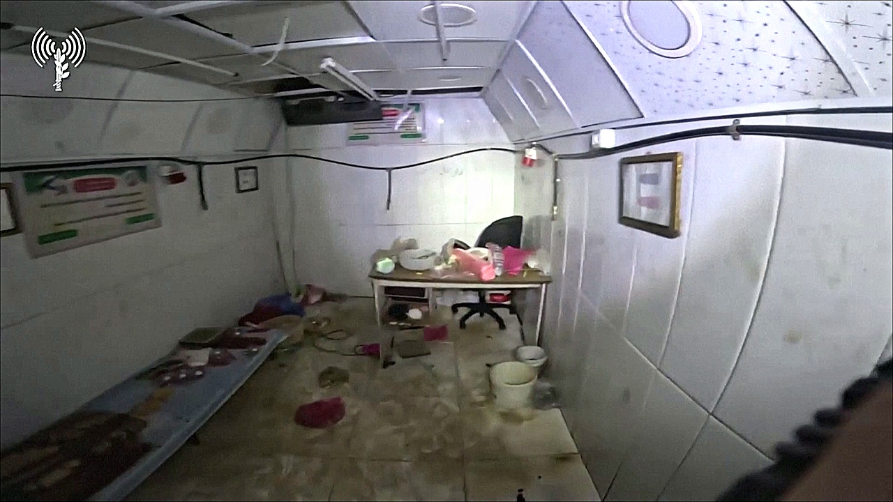 Израиль показал кадры с демонтажом подземной штаб-квартиры ХАМАС