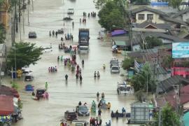 В Таиланде начались широкомасштабные наводнения