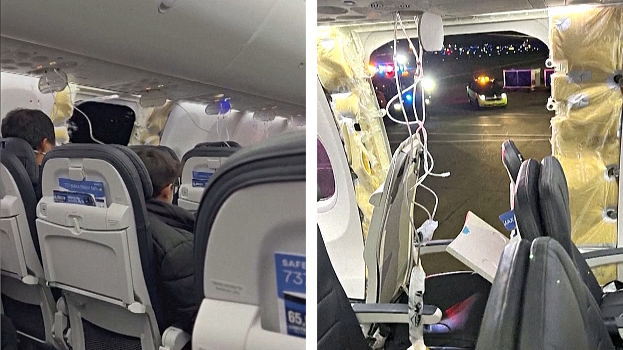 Вырвало дверь запасного выхода: все Boeing 737 Max 9 проходят проверку