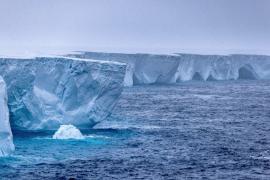 Самый большой в мире айсберг сняли на видео в Западной Антарктиде