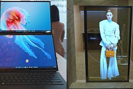 Ноутбук с двойным экраном и будущее прозрачных дисплеев: новинки CES-2024