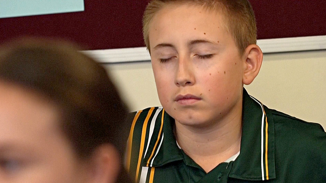 Медитацию преподают ученикам старших классов в одной из австралийских школ